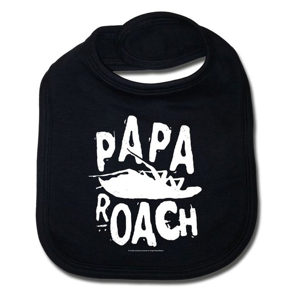 Papa Roach (Logo/Roach) Baby Lätzchen 100% Bio-Baumwolle-Organic