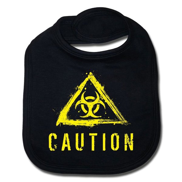 Caution (Biohazard) - Baby Lätzchen