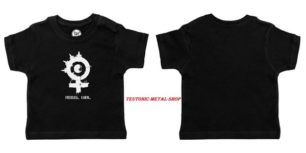 Arch Enemy (Rebel Girl) - Baby T-Shirt (100% Bio-Baumwolle-Organic)