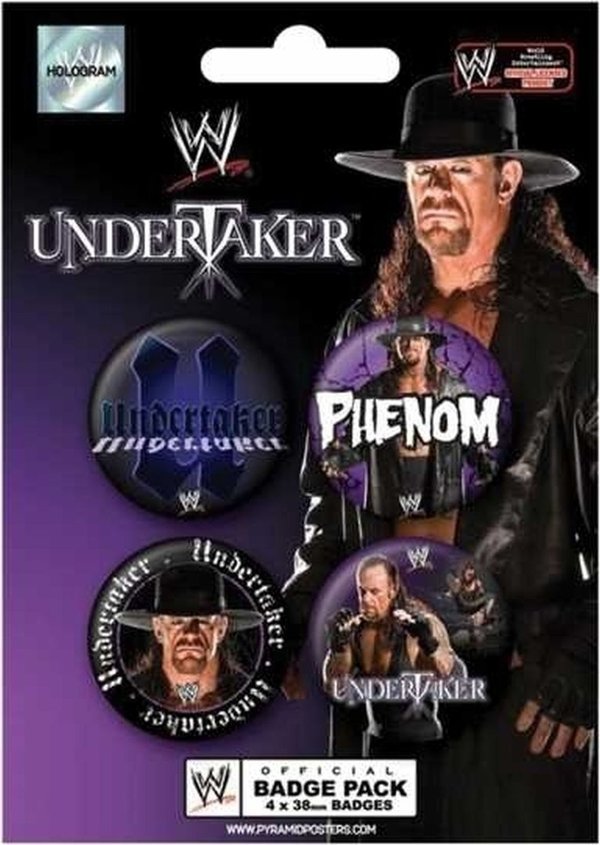 The Undertaker-WWE Button Pack