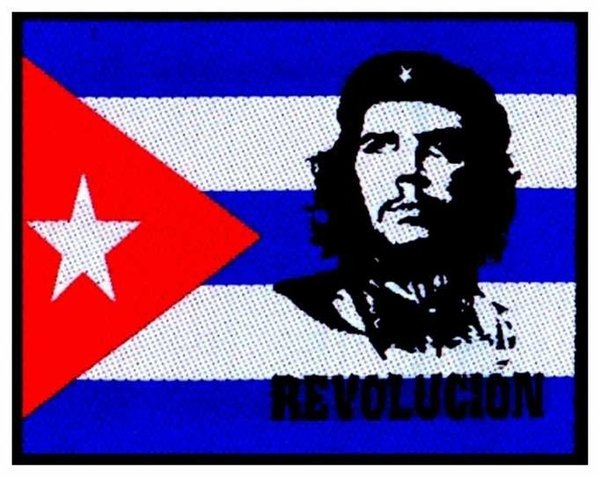 Che Guevara Revolution Logo Aufnäher