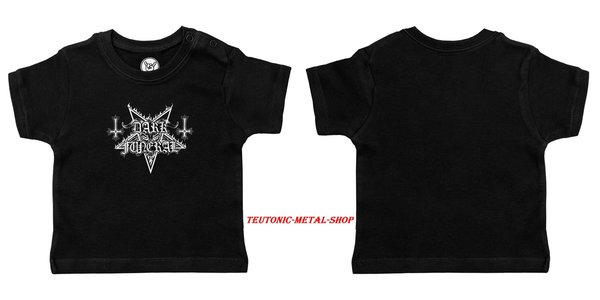 Dark Funeral  Logo - Baby T-Shirt-100% Bio-Baumwolle -Organic