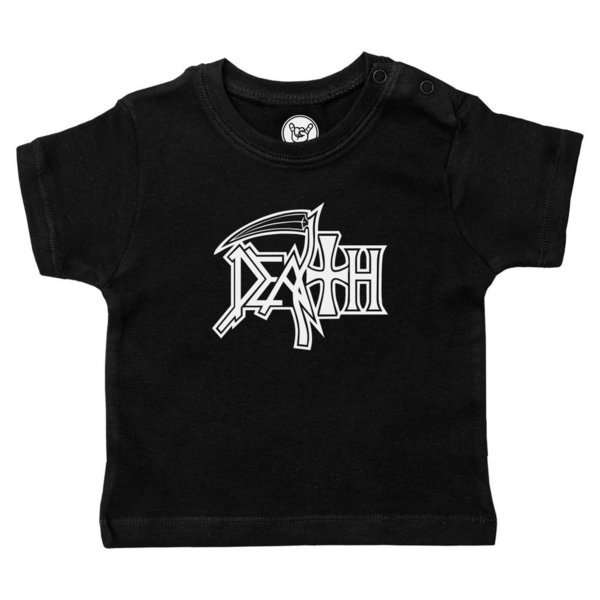 Death- Logo- Baby T-Shirt 100% Bio-Baumwolle -Organic
