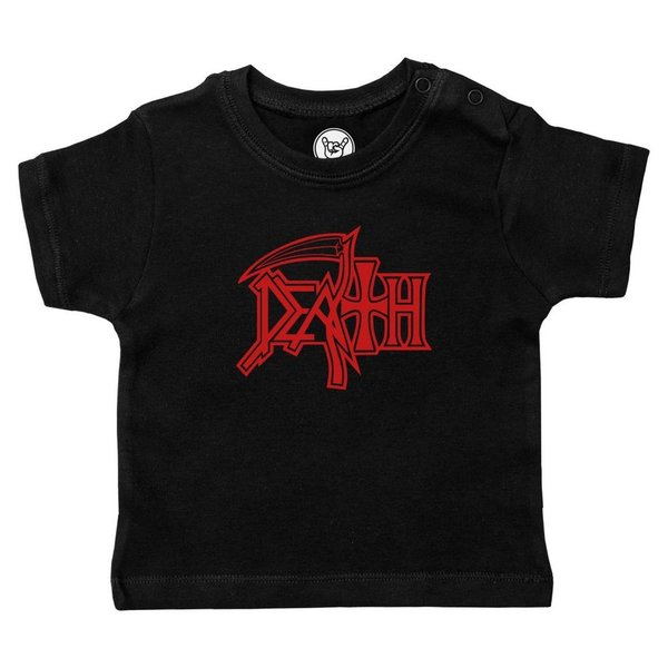 Death- Logo- Baby T-Shirt 100% Bio-Baumwolle -Organic
