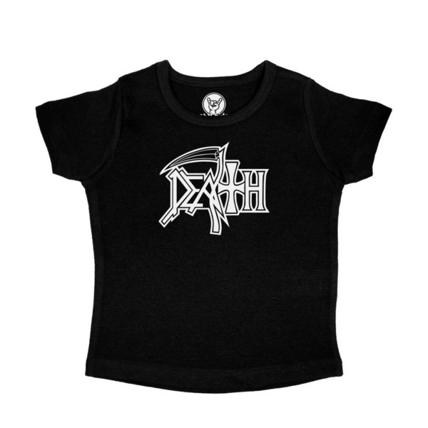 Death- Logo Girly Shirt- 100% Bio-Baumwolle -Organic