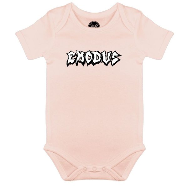 Exodus- Logo Baby Body 100% Bio-Baumwolle -Organic Rosa