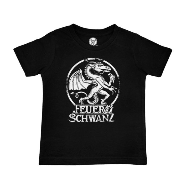 Feuerschwanz- Drache Kinder T-Shirt 100% Bio-Baumwolle- Organic