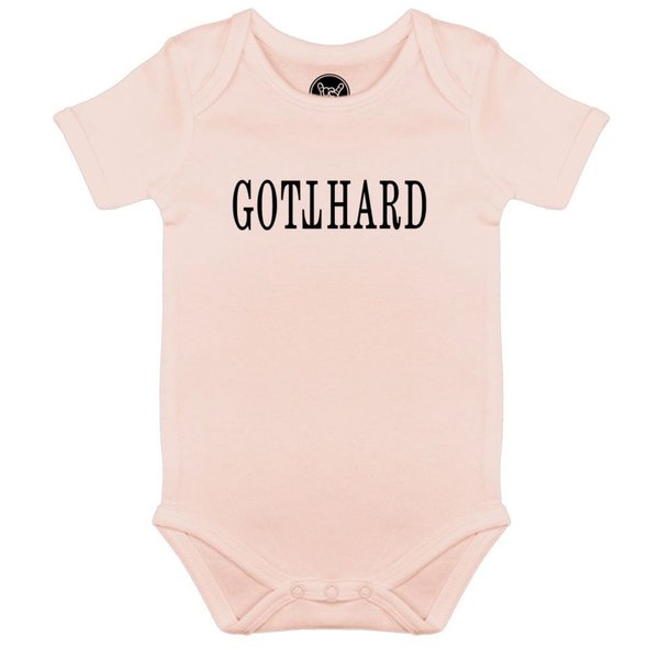 Gotthard- Logo Baby Body 100% Bio-Baumwolle-Organic
