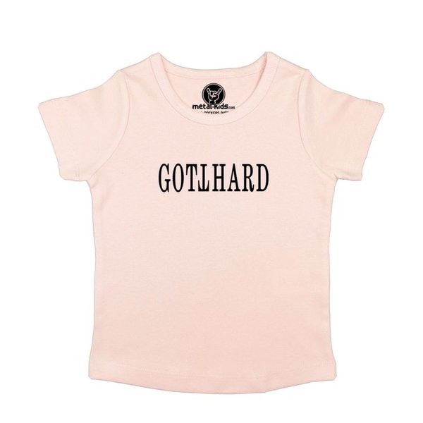 Gotthard- Logo Girly Shirt 100% Bio-Baumwolle-Organic