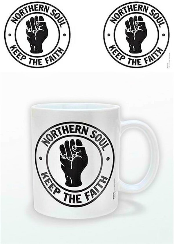 Northern Soul- Keep The Faith Kaffeetasse Pott NEU & OFFICIAL!