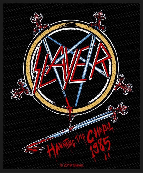 Slayer Haunting The Chapel Aufnäher Patch