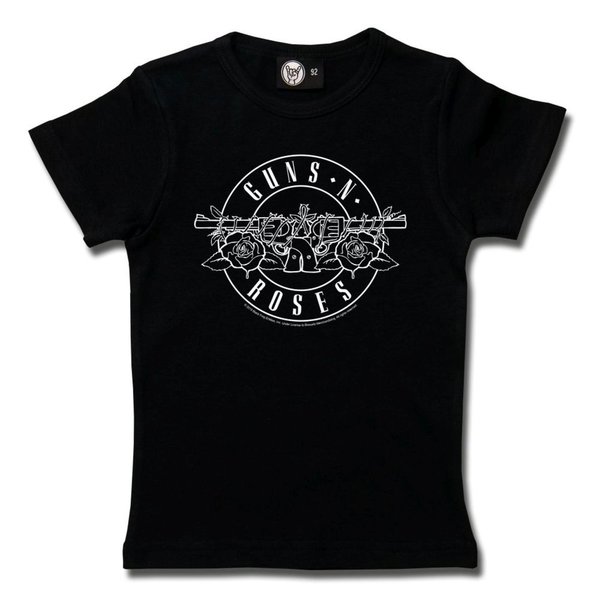 Guns 'n Roses (Bullet - outline) - Girly Shirt 100% Bio-Baumwolle -Organic