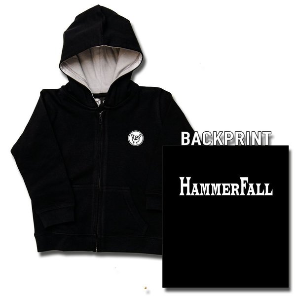 Hammerfall (Logo) - Kinder Kapuzenjacke