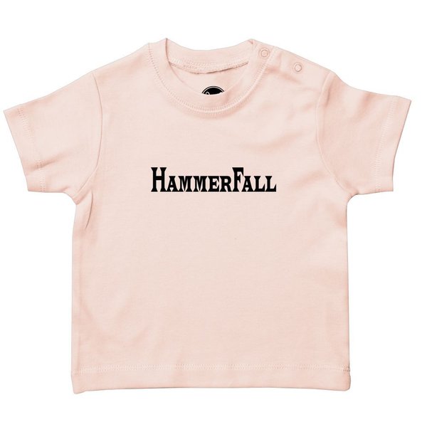Hammerfall (Logo) - Girly Shirt 100% Bio Baumwolle