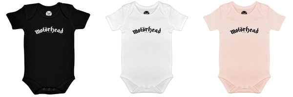 Motörhead (Logo) - Baby Body 100% Bio-Baumwolle-Organic