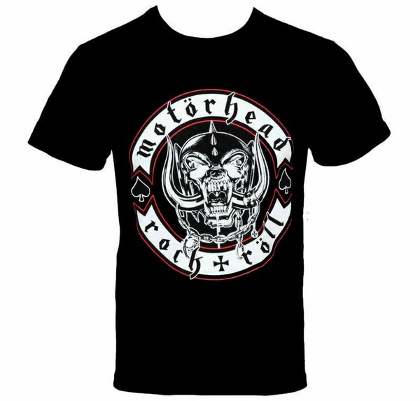 Motörhead Biker Badge Rock & Röll T-Shirt