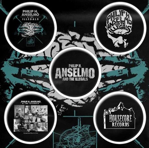Philip H. Anselmo & the Illegals Button Pack