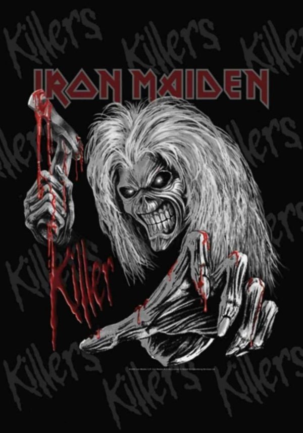 Iron Maiden - Killer Posterfahne, Flagge