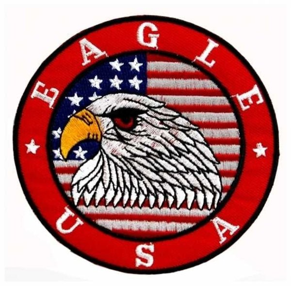 USA Eagle Aufnäher
