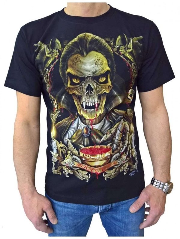 Graf Totenkopf T-Shirt (Glow in the Dark)