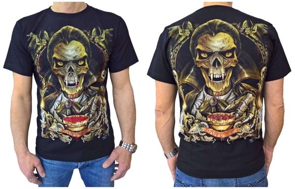 Graf Totenkopf T-Shirt (Glow in the Dark)