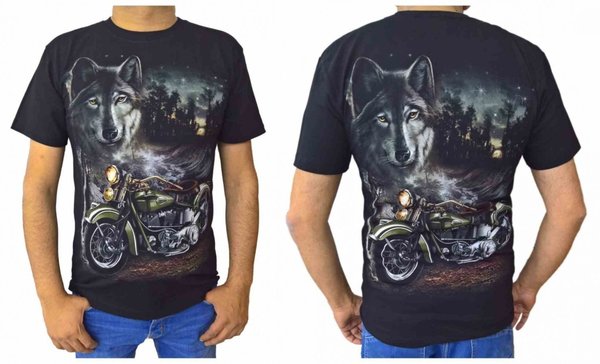 Nachtwolf T-Shirt (Glow in the Dark)