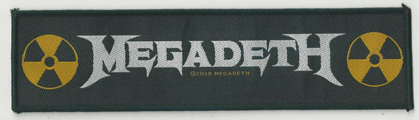 Megadeth Logo Superstrip Aufnäher