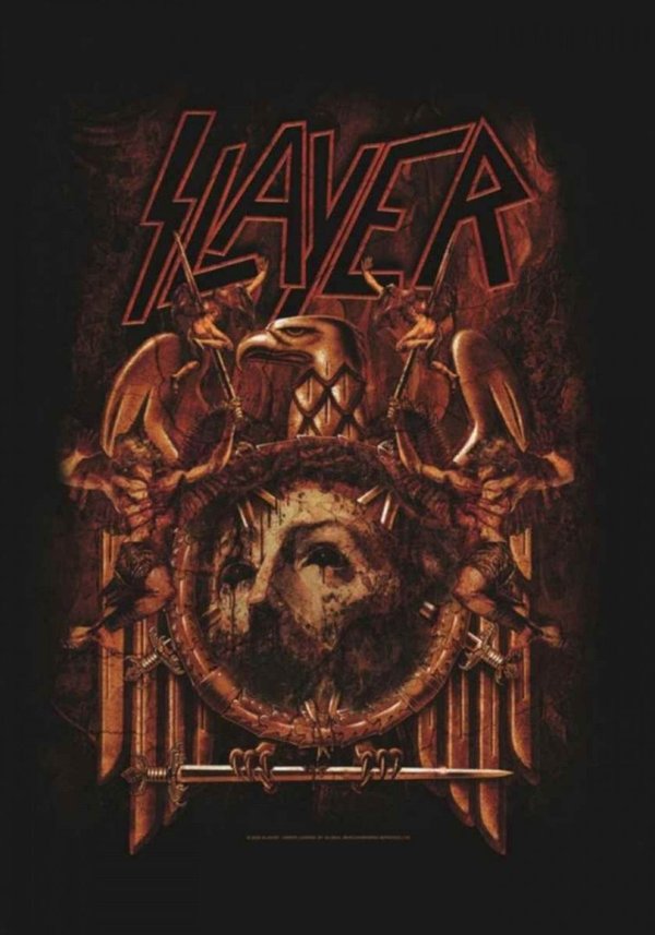 Slayer Repentless Eagle Posterfahne Flagge
