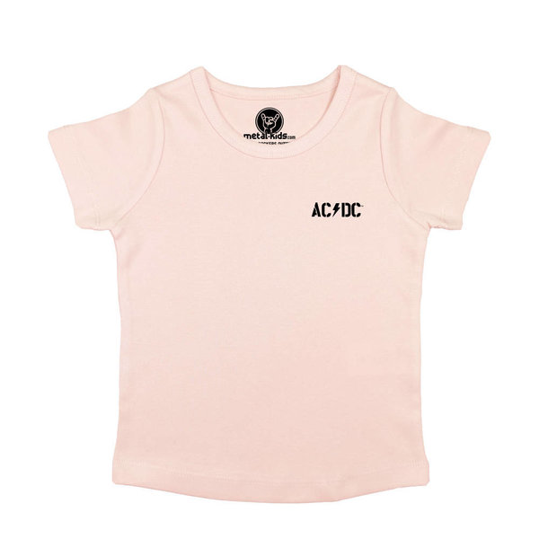 AC/DC PWR Up  Girly Shirt Rosa