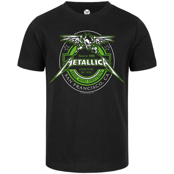 Metallica Fuel - Kinder T-Shirt (100% Bio-Baumwolle- Organic)