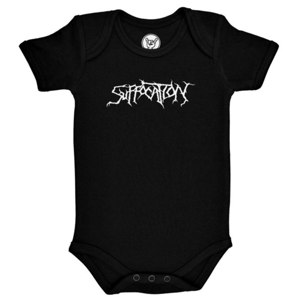 Suffocation (Logo) - Baby Body 100% Bio-Baumwolle-Organic