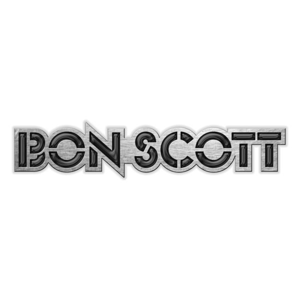 Bon Scott Logo Metal Pin Anstecker