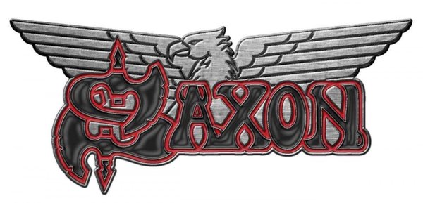 Saxon Logo Adler Metal Pin Badge Anstecker