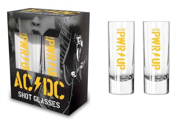 AC/DC PWR UP Shotglas Schnapsglas NEU & OFFICIAL!