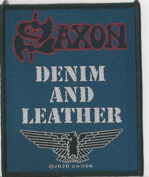 Saxon Denim & Leather Aufnäher