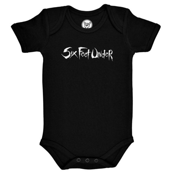 Six Feet Under (Logo) - Baby Body 100% Bio-Baumwolle-Organic