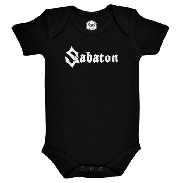 Sabaton (Logo) - Baby Body 100% Bio-Baumwolle-Organic