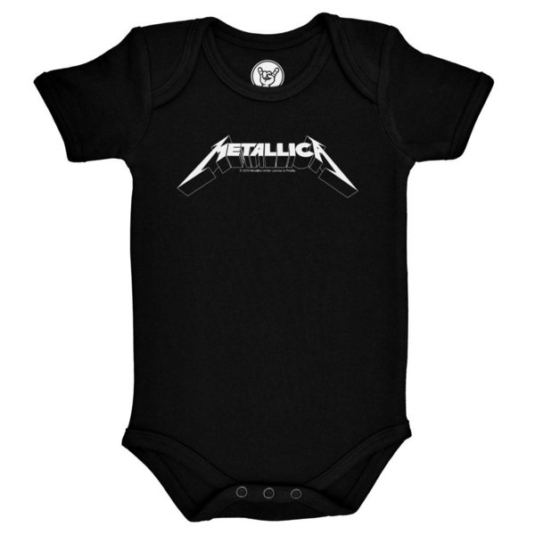 Metallica (Logo) - Baby Body 100% Bio Baumwolle Organic