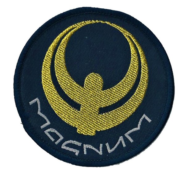 Magnum Logo  Aufnäher Patch NEU & OFFICIAL!