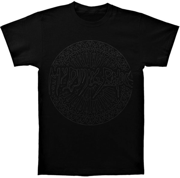 My Dying Bride FTM (Logo) Black on Black T-Shirt NEU & OFFICIAL!