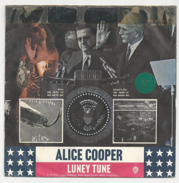 Alice Cooper-Elected-Vinyl,7",45 RPM,Single 1972