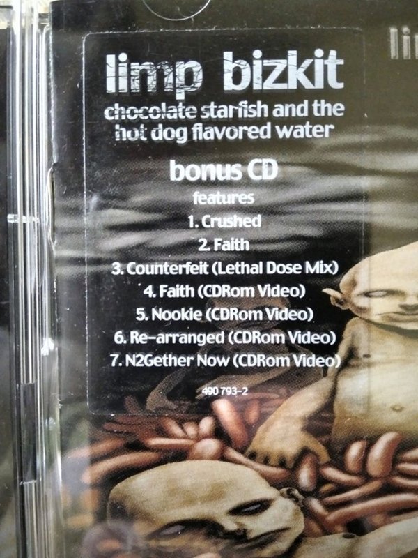 Limp Bizkit-Chocolate Starfish And The Hot Dog Flavored Water CD