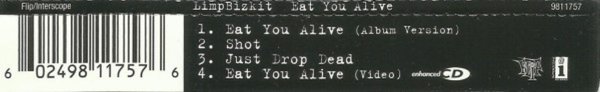 Limp Bizkit-Eat You Alive Maxi CD