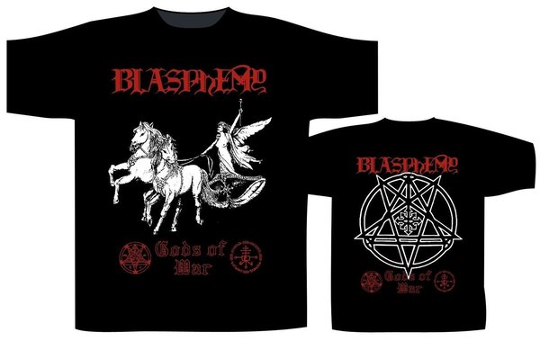 Blasphemy Gods of War T-Shirt Neu 1