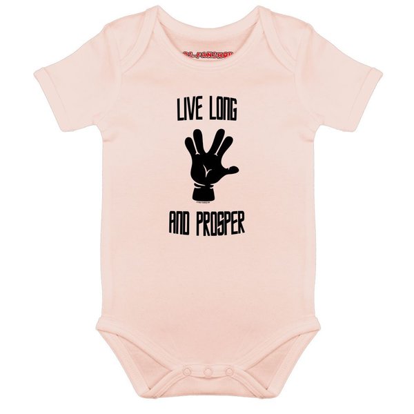 Live Long and Prosper-Baby Body 100% Bio Baumwolle