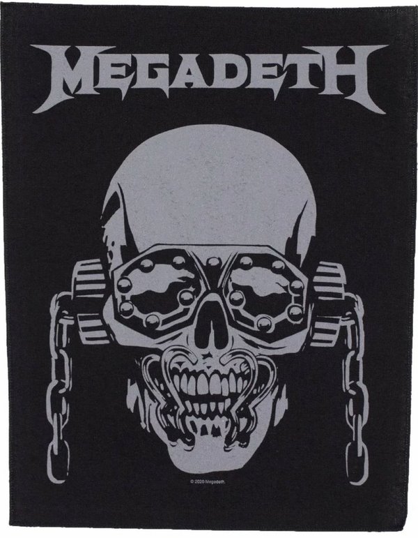 Megadeth VIC Rattlehead Rückenaufnäher