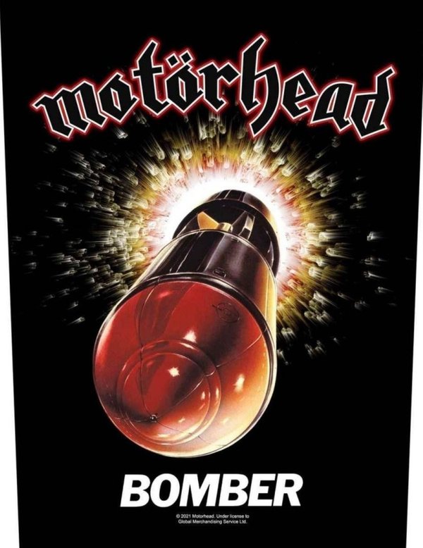 Motörhead Bomber (Cover Album) Rückenaufnäher