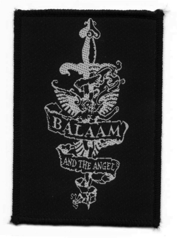 Balaam and the Angel Logo Aufnäher