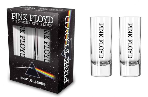 Pink Floyd Dark Side Of The Moon Shotglas Schnapsglas NEU & OFFICIAL!