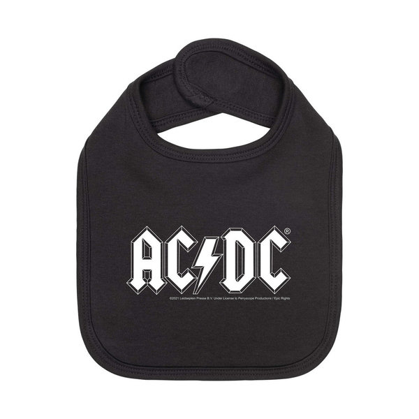 AC/DC (Logo) - Baby Lätzchen Organic